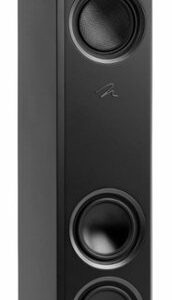 MartinLogan - Motion F10 3-Way Floorstanding Speaker with 5.5” Midrange and Dual 5.5” Bass Drivers (Each) - Gloss Black