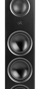 MartinLogan - Motion XT Series 3-Way Floorstanding Speaker with 6.5” Midrange and Triple 8” Bass Drivers (Each) - Gloss Black