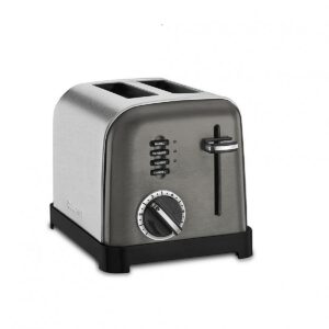 Cuisinart - 2-Slice Metal Classic Toaster - Black/Stainless Steel