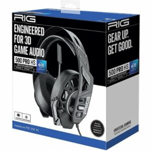 RIG - 500 Pro HS Wired Gen 2 Gaming Headset for PlayStation - Black