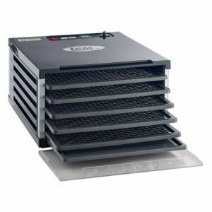 LEM Product - Mighty Bite 5 Tray Countertop Dehydrator - Black