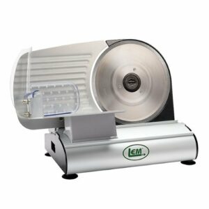 LEM Product - Mighty Bite 8 1/2" Meat Slicer - Aluminum