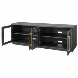 Camden&Wells - Donovan TV Stand for TV's up to 75" - Charcoal Gray