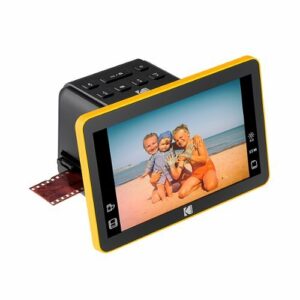 Kodak - Slide N Scan Digital Film Scanner with 7" LCD Screen - Black