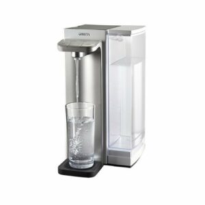 Hamilton Beach - Brita Hub Instant Powerful Countertop Water Filtration System - WHITE