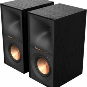 Klipsch - Reference 4" 35W 2-Way Powered Speakers (Pair) - Black