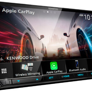 Kenwood - 6.8" - Android Auto & Apple CarPlay - Built-in Bluetooth - In-Dash Digital Media Receiver with Maestro Compatibility - Black