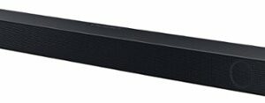 Samsung - Q-series 11.1.4 ch. Wireless Dolby Atmos Soundbar + Rear Speakers w/  Q-Symphony - Titan Black