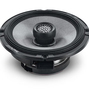 Alpine - R-Series 6.5" 2-Way Hi-Resolution Coax Car Speakers with Glass Fiber Reinforced Cone (Pair) - Black