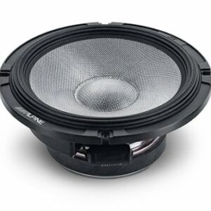 Alpine - R-Series 6.5" 2-Way Hi-Resolution Component Car Speakers with Glass Fiber Reinforced Cone (Pair) - Black