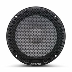 Alpine - R-Series 6.5" 2-Way Hi-Resolution Component Car Speakers with Glass Fiber Reinforced Cone (Pair) - Black