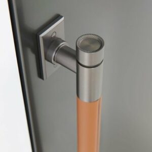 Monogram - The Designer Collection Column Handle Kit - Customizable - Titanium