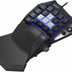 Hori - Tactical Assault Commander (TAC) Video Game Mechanical Keypad Controller for PlayStation 5, PlayStation 4, and PC - Black