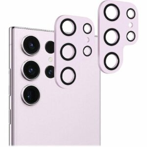 SaharaCase - ZeroDamage Camera Lens Protector for Samsung Galaxy S23 Ultra (2-Pack) - Lavender