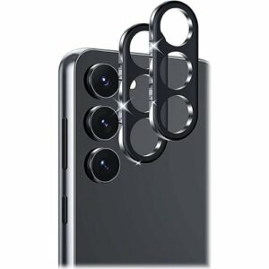 SaharaCase - ZeroDamage Camera Lens Protector for Samsung Galaxy S23/S23+ (2-Pack) - Black