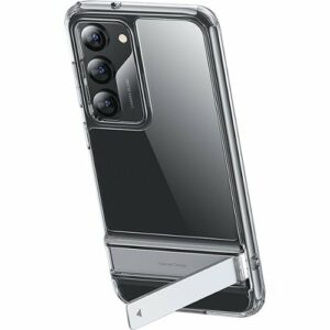 SaharaCase - AirShield Boost Kickstand Series Case for Samsung Galaxy S23 - Clear