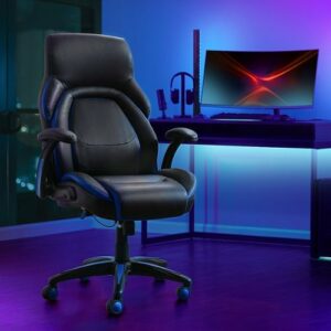 Dormeo - Vantage OCTAspring Bonded Leather Gaming Chair - Blue