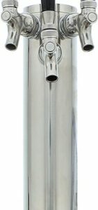 Zephyr - Presrv Triple Tap Kit Accessory for PRKB Kegerators - Stainless Steel