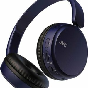 JVC - Wireless Deep Bass On-Ear Headphones - Blue