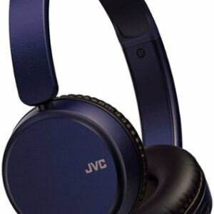 JVC - Wireless Deep Bass On-Ear Headphones - Blue