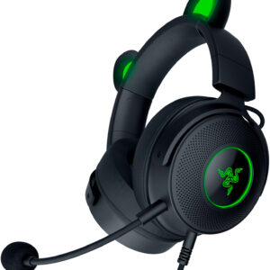 Razer - Kraken Kitty Edition V2 Pro Wired Gaming Headset - Black