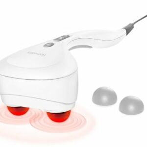 HoMedics - Duo Percussion Body Massager with Heat - White