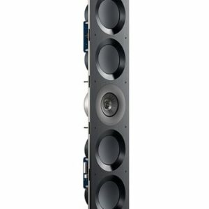 KEF - Ci5160REFM-THX In Wall Speaker (Each) - Black with gray driver