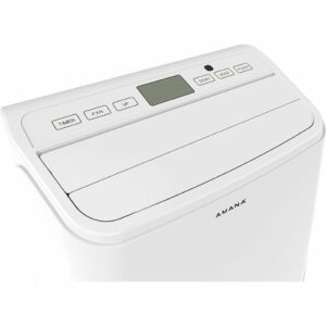 Amana - 450 Sq. Ft. Portable Air Conditioner with 9,500 BTU Heater - White