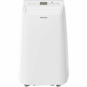 Amana - 450 Sq. Ft. Portable Air Conditioner with Dehumidifier - White