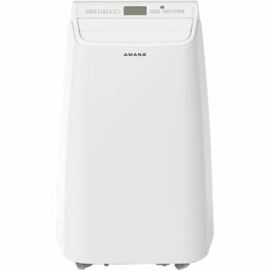 Amana - 450 Sq. Ft. Portable Air Conditioner with Dehumidifier - White