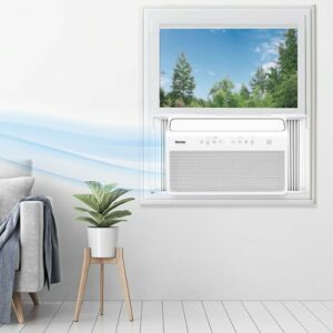 Danby - DAC080B8IWDB-6 350 Sq. Ft. 8,000 BTU Window Air Conditioner - White