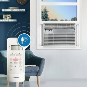 Danby - DAC145EB6WDB-6 700 Sq. Ft. 14,500 BTU Window Air Conditioner with WIFI - White