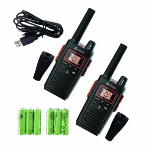 Cobra - 32-Mile, 40-Channel 2-Way Radios (Pair) - Black