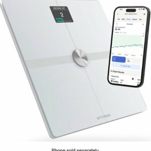 Withings - Body Smart Advanced Body Composition Smart Wi-Fi Scale - White