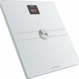 Withings - Body Comp Complete Body Analysis Smart Wi-Fi Scale - White