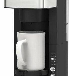 Bella Pro Series - Dual Brew Single Serve Coffee Maker - Stainless Steel