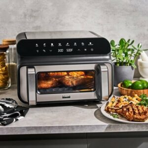 Bella Pro Series - 10.5-qt. 5-in-1 Indoor Grill and Air Fryer - Black