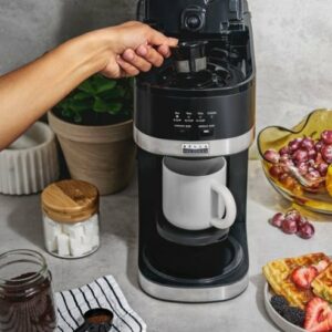 Bella Pro Series - Single Serve & 12-Cup Coffee Maker Combo - Black