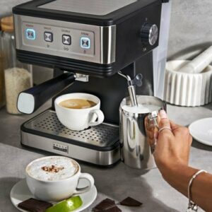 Bella Pro Series - Espresso Machine with 20 Bars of Pressure - Stainless Steel