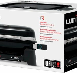 Weber - Lumin Electric Grill - Black