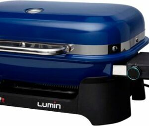 Weber - Lumin Electric Grill - Deep Ocean Blue