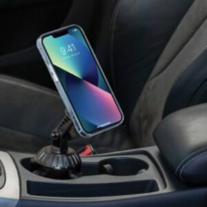 Scosche - MagicMount Cup Holder Mount for Mobile Phones - Black