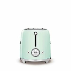 SMEG TSF02 4-Slice Long Wide-Slot Toaster - Pastel Blue