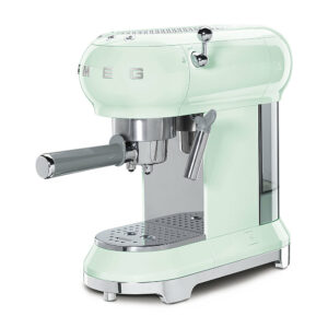 SMEG Semi-Automatic Espresso Machine with 15 bar pressure - Pastel Green