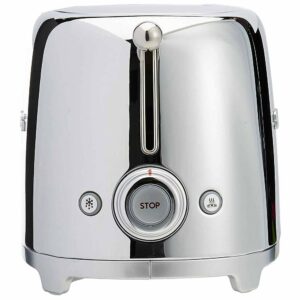 SMEG TSF01 2-Slice Wide-Slot Toaster - Stainless Steel