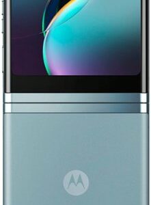 Motorola - razr+ 2023 256GB (Unlocked) - Glacier Blue