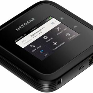 NETGEAR - Nighthawk M6 Pro 5G mmWave Wi-Fi 6E Hotspot - Black (Unlocked)