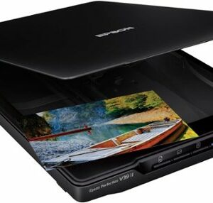 Epson - Perfection V39 II Color Photo and Document Flatbed Scanner