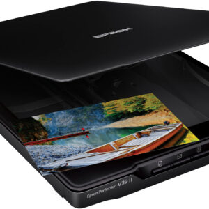 Epson - Perfection V39 II Color Photo and Document Flatbed Scanner