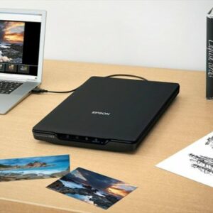 Epson - Perfection V39 II Color Photo and Document Flatbed Scanner